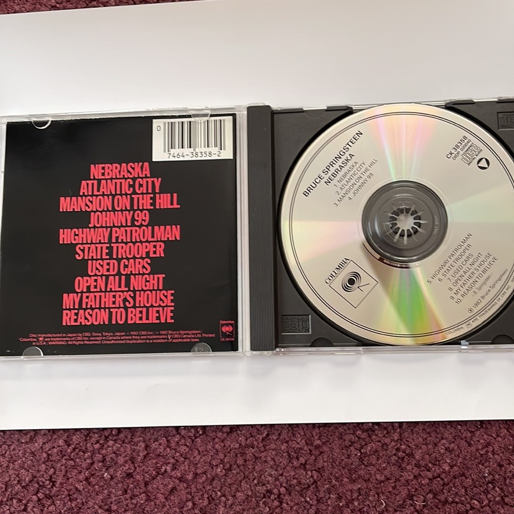 Nebraska by Bruce Springsteen - Picture 4 of 5